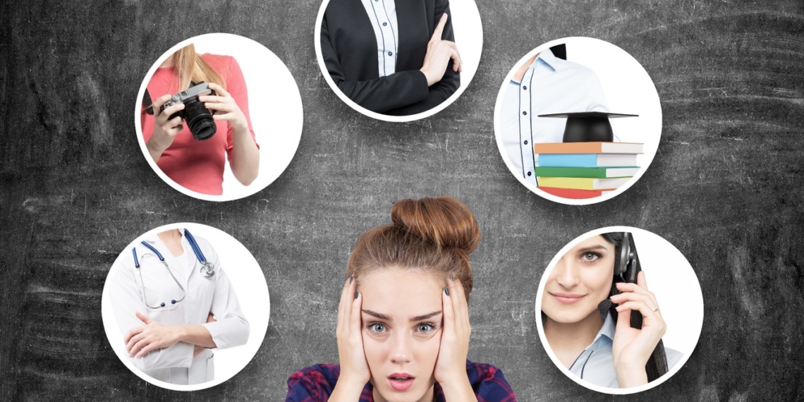 É hora de escolher sua profissão