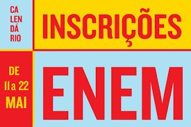 Inscrições enem 2020