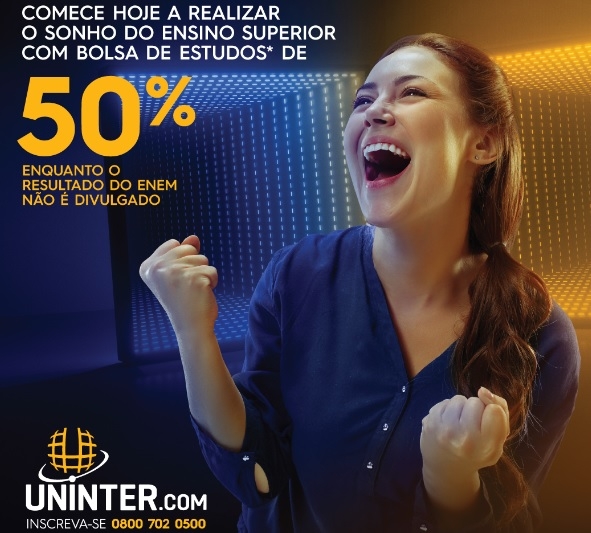Vem ser Uninter com sua Nota do Enem